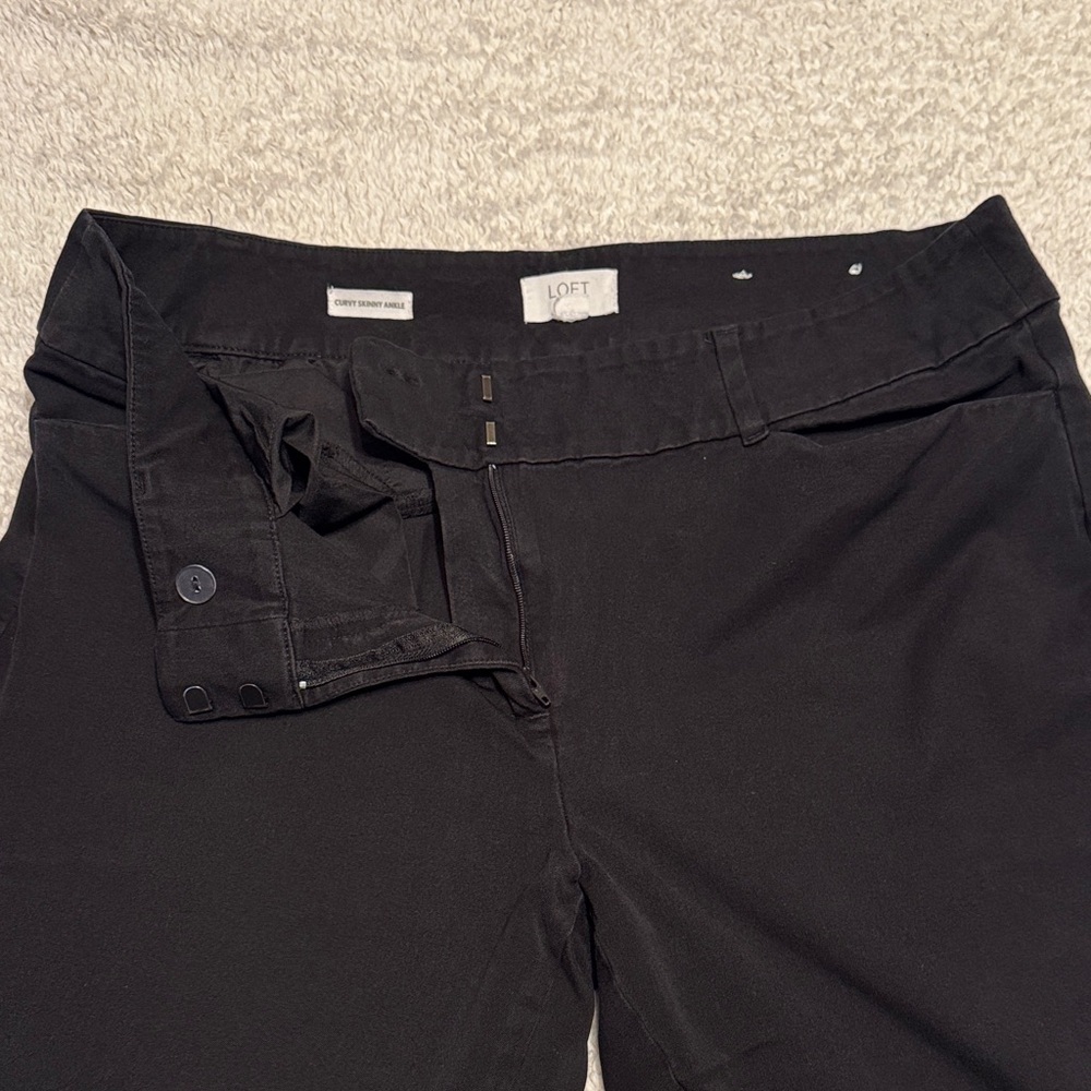 👖 Women’s Black Pants Bundle – 3 Pairs LOFT & The Limited - Picture 4 of 16